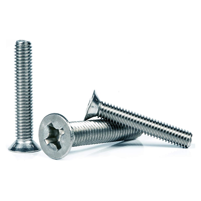 Skru Kepala Countersunk Keluli Karbon